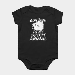 Sun Fish Is My Spirit Animal Derpy Fish Baby Bodysuit